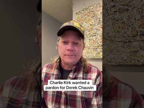 Charlie Kirk wanted a pardon for Derek Chauvin #duet #charliekirk #georgefloyd #derekchauvin #pardon