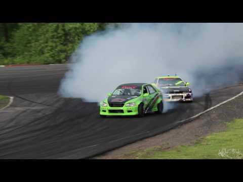 Jeff Laflamme Leading Alex Michaud - Dmcc Drift 2015 Round 2