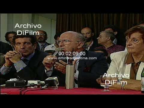 Norberto Laporta alejamiento senador Octavio Bordon del FREPASO 1996