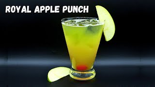 Royal Apple Punch | Crown Apple Cocktail Recipe