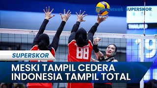 Timnas Voli Putri Indonesia Merana! Pelatih Akui Pemain Main Maksimal di SEA V League Meski Cedera