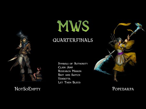 NotSoEmpty (Seamus) vs Popedarpa (Misaki) - Malifaux WS Championship Quarterfinals