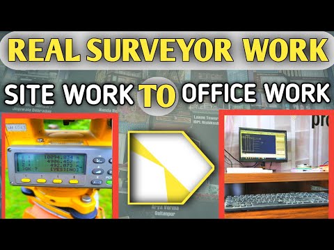 Site Survey to Office Work - Real Life of a Surveyor | Land Survey Vlog