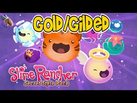 Slime Rancher Secret Styles - Gold/Gilded