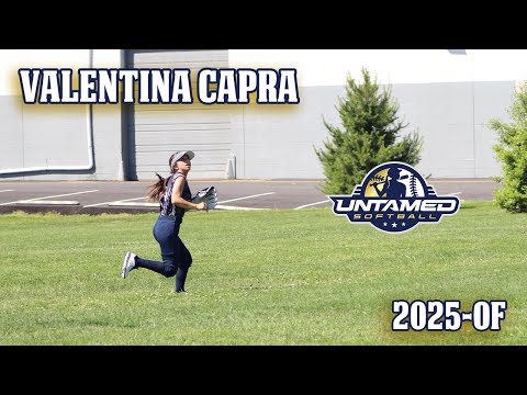 2025-OF Valentina Capra Softball Skills Video