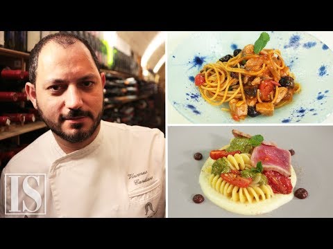 Pasta with tuna: 2 recipes by Vincenzo Candiano