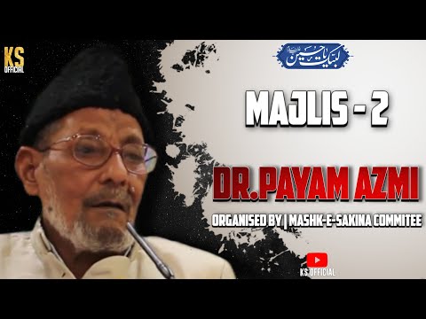 Majlis-2 | Dr Payam Azmi | 2nd Safar | 2021-1443