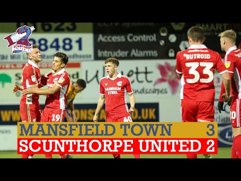 📺 Match Action: 2018-19: Checkatrade Trophy: Mansfield Town 3-2 Iron