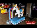 2010s Coin Operated Unicorn Ride Baby Unicorn