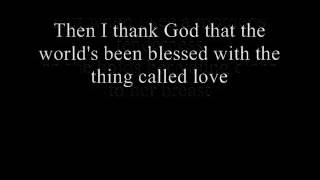 Johnny Cash A thing called love lyrics