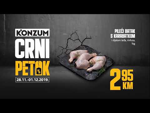 Konzum Crni petak! 28.11.-01.12.2019.
