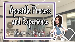 Apostille in the Philippines | Process and Experience | March 2023 | DFA CO Davao | Slice of Life