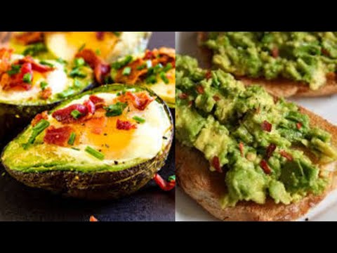 Avocado egg hack, Egg and Avocado Breakfast, Avocado Egg Toast Recipe