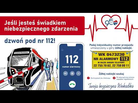 Niebezpieczne zdarzenia zgłaszaj pod numer alarmowy 112