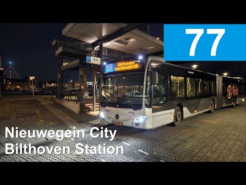 U-OV lijn 77: Nieuwegein City  - Station Bilthoven via RIVM | Qbuzz Utrecht | Qbuzz 4159 | 2025