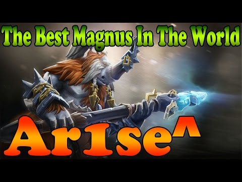 Dota 2 - The Best Magnus In The World - Ar1se^ 7100 MMR vol 11 - Ranked Match Gameplay