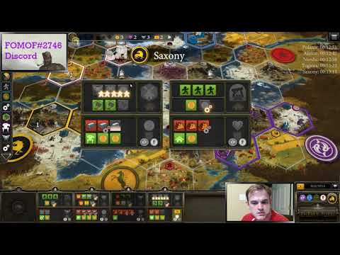 Albion Patriotic 20 Turns - LIVE stream - Scythe Board Game
