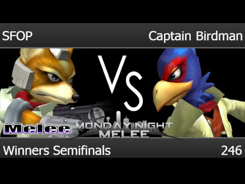 MNM 246 - TLOC | SFOP (Fox) vs Captain Birdman (Falco) Winners Semifinals - Melee