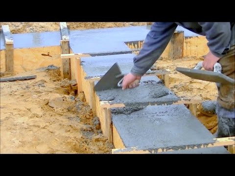 comment construire les fondations d'une maison