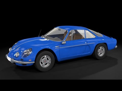 Thumbnail for renault alpine a110 3d model test render v1 by Renault