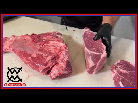 Breaking down a Beef Shoulder Clod | Professional Butcher