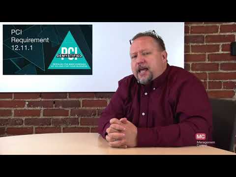 PCI Requirement 12.11.1 – Maintain Documentation of Quarterly Review Process