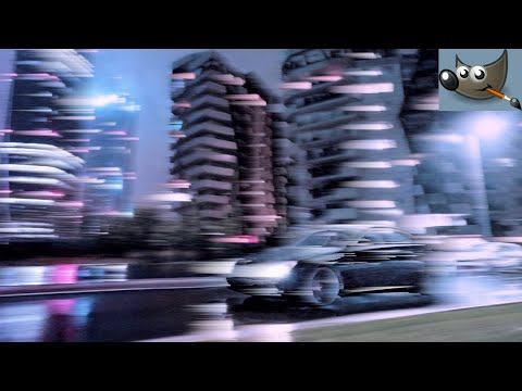 Create a Light Speed Effect in Gimp