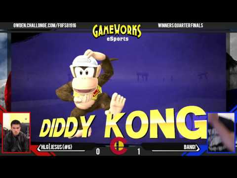 HLG|Jesus (Mario) Vs. BANG! (Diddy Kong) - WQF