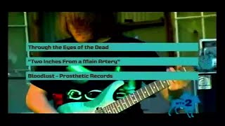 THROUGH THE EYES OF THE DEAD \\ Two Inches From A Main Artery [Official Video] ᴴᴰ