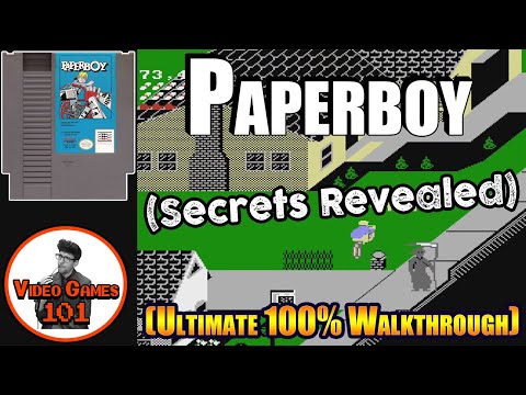 Paperboy NES Walkthrough | 100% Guide | Video Games 101