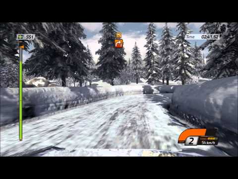 WRC4 Rally Sweden Lesjofors 플레이 & 리플레이