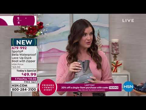 HSN | Sporto Boots 11.21.2019 - 01 PM