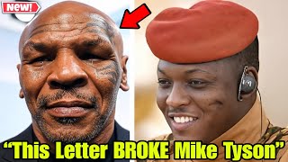 Mike Tyson Breaks Down in Tears on Live TV After an Emotional Letter from Ibrahim Traoré....