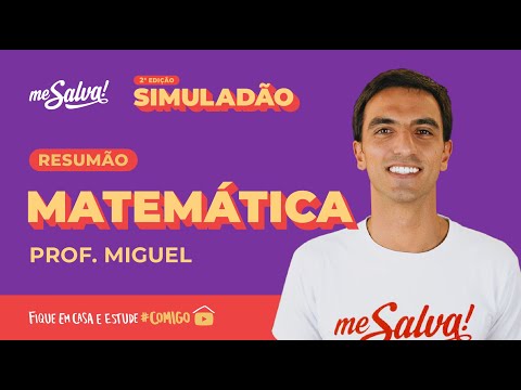 AO VIVO | Simuladão ENEM 2020 - 2ª Edição | MATEMÁTICA MED | #FiqueEmCasa e Estude #Comigo