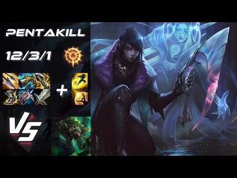 BOTTOM Aphelios vs Twitch [PENTAKILL] - EU Master Patch 14.10