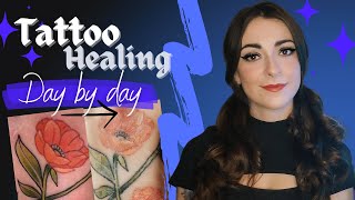 TATTOO HEALING - Day by day