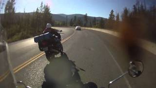preview picture of video 'Riding eastwards on the Hope Princeton Hwy, BC #7 (unedited version)'