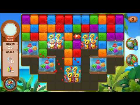 Lost Island Blast Adventure Level 1933 NO BOOSTERS - A S GAMING ✔️