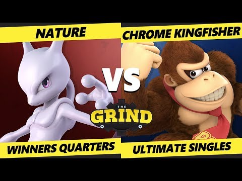 Smash Ultimate Tournament - Nature (Mewtwo) Vs. Chrome Kingfisher (DK) - The Grind 73 SSBU WQ