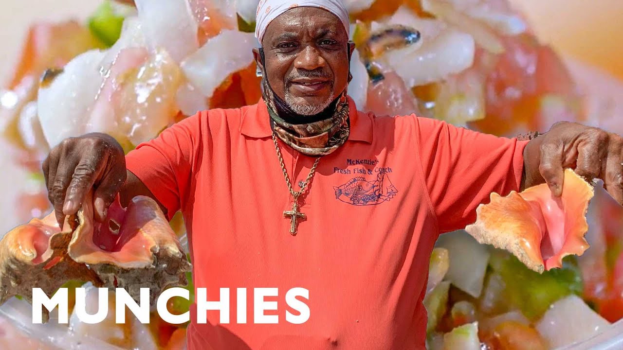 The Conch King of the Bahamas Street Food Icons