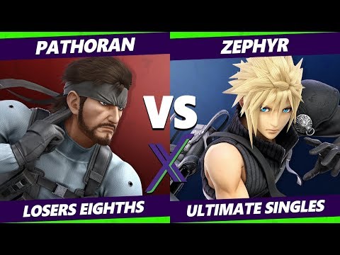 Smash Ultimate Tournament - Pathoran (Snake)  Vs. Zephyr (Cloud) - S@X 293 SSBU Losers Eighths