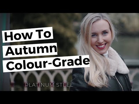 How to Autumn Colour Grade using LUTS | Adobe Premiere Pro