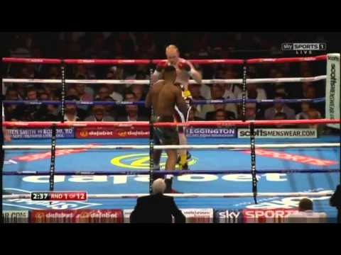 Anthony Joshua vs Gary Cornish KO Round 1