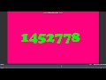 Numbers 1 To2499944 Inspired By Nayomee1213 8x Speed