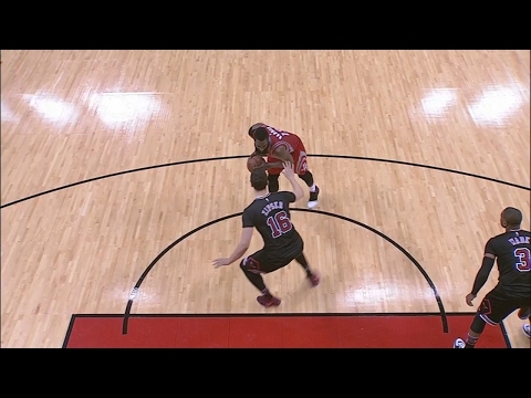 James Harden's Clutch Stepback Jumper | Bulls vs Rockets | February 3, 2017 | 2016-17 NBA Season