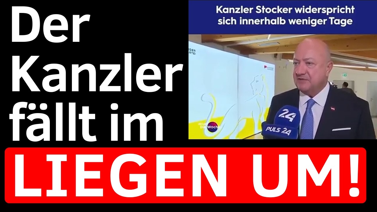 Dieses Interview zeigt: Stocker hat uns SCHON WIEDER verraten!