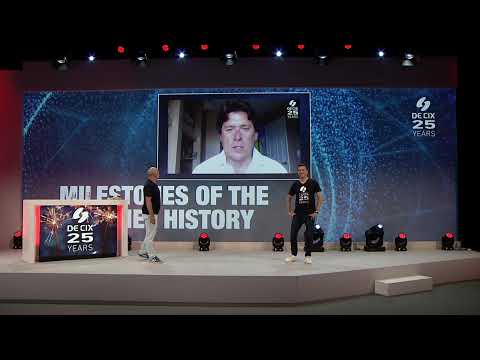 (clip) DE-CIX Virtual 25th Anniversary Show