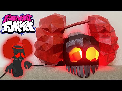 DIY Tricky Phase 4 FNF Mod With Paper Friday Night Funkin' | DrSculpt Papercraft