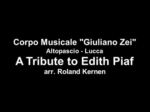 A Tribute to Edith Piaf – arr. Roland Kernen