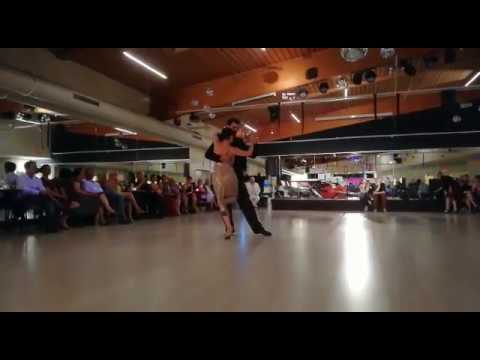  Adrian Ferreyra  and  Viginia Cutillo  are  dancing  to  the  tango  "  Sonemos  "  by  Carlos di Sarli  in  2018